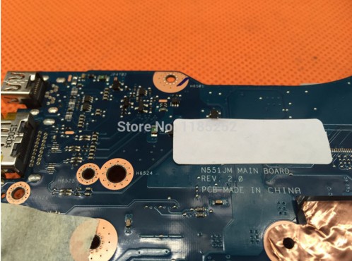 Asus N551JM Laptop Hauptplatine mit I7 CPU N16P-GX-A2 GT960M 2G